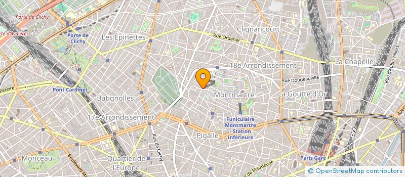 localisation de l'entreprise MONSIEUR JAMES CLAUDE  PARIS