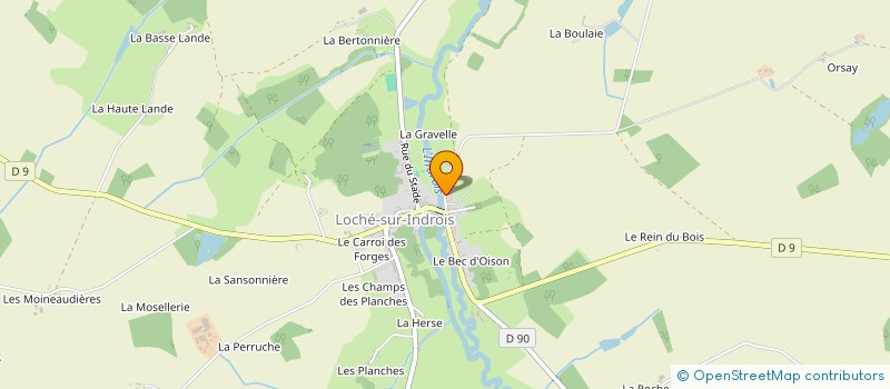 localisation de l'entreprise MONSIEUR JAMES COCKBURN à LOCHE-SUR-INDROIS