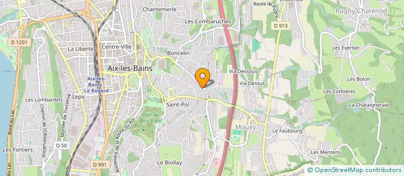 localisation de l'entreprise MONSIEUR JAMES COTTON  ANNEMASSE