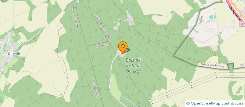 localisation de l'entreprise MONSIEUR JAMES COURBO  CHAMPAGNE-SUR-OISE