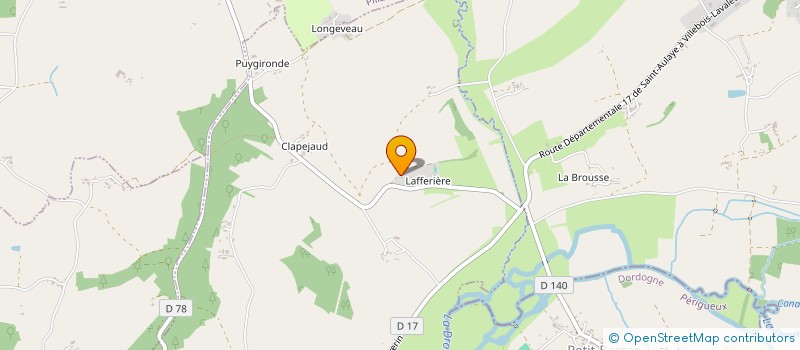 localisation de l'entreprise MONSIEUR JAMES DALTON à NABINAUD