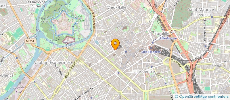 localisation de l'entreprise MONSIEUR JAMES DAUBA  LILLE