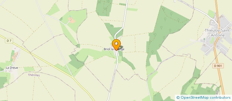 localisation de l'entreprise MONSIEUR JAMES DELAPORTE  BRIOT