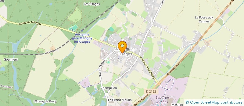 localisation de l'entreprise MONSIEUR JAMES DESBARRES à MARIGNY-LES-USAGES