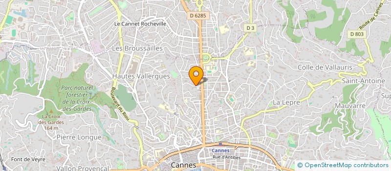 localisation de l'entreprise MONSIEUR JAMES DICKS  CANNES