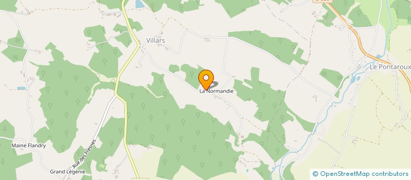 localisation de l'entreprise MONSIEUR JAMES DIOT à MAGNAC-LAVALETTE-VILLARS