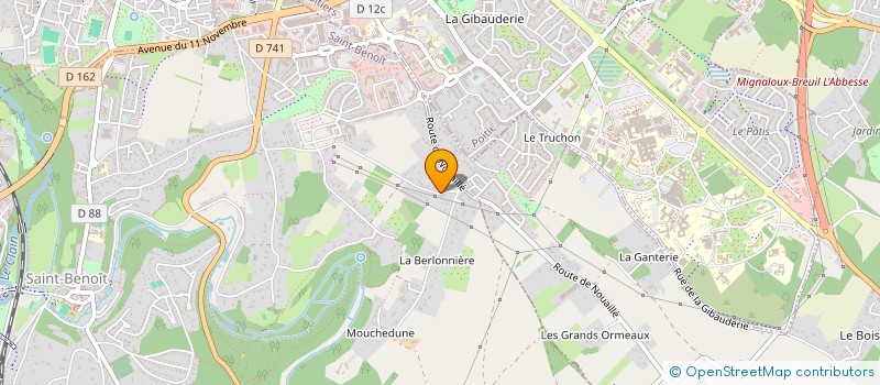 localisation de l'entreprise MONSIEUR JAMES DIVERSAY à SAINT-BENOIT