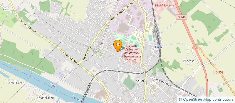 localisation de l'entreprise MONSIEUR JAMES DOUCHET  GIEN