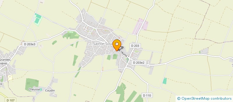 localisation de l'entreprise MONSIEUR JAMES DUVAUCHELLE à SAINTE-SOULLE