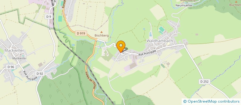 localisation de l'entreprise MONSIEUR JAMES EBERTZHEIM  WALDHAMBACH