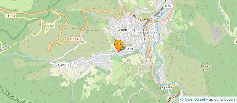 localisation de l'entreprise MONSIEUR JAMES EDWARD TIMBERLAKE  QUILLAN