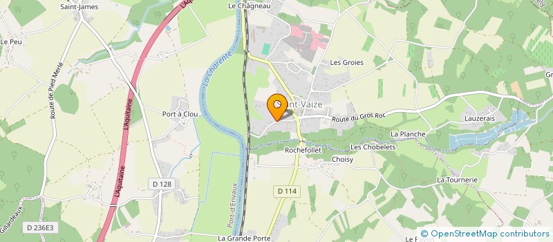 localisation de l'entreprise MONSIEUR JAMES FERRARI  SAINT-VAIZE