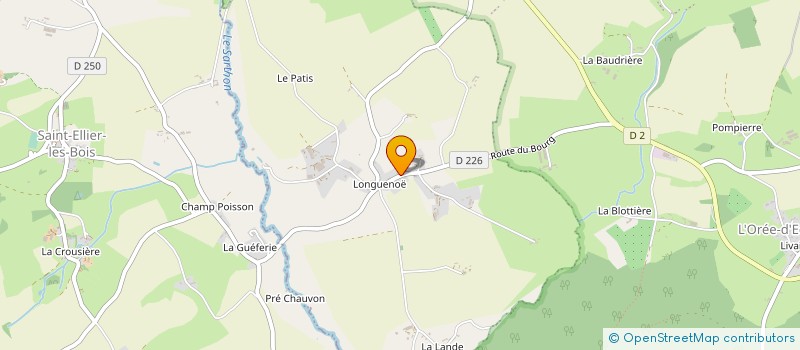 localisation de l'entreprise MONSIEUR JAMES FISHER à SAINTE-MARGUERITE-DE-CARROUGES