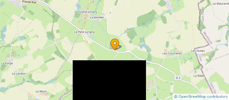 localisation de l'entreprise MONSIEUR JAMES GOBERT  SAINT-PIERRE-LE-BOST