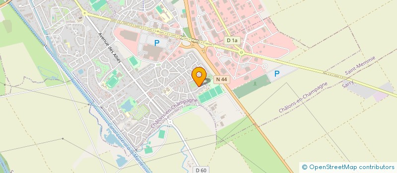 localisation de l'entreprise MONSIEUR JAMES GRANT à CHALONS-EN-CHAMPAGNE