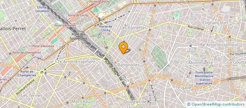 localisation de l'entreprise MONSIEUR JAMES GRIST  PARIS