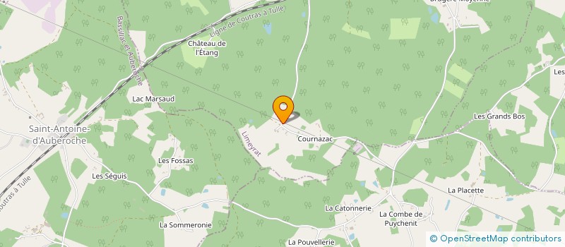 localisation de l'entreprise MONSIEUR JAMES GUNN  SAINT-RABIER