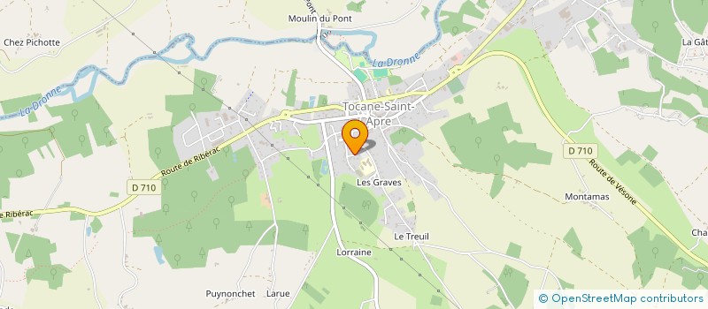 localisation de l'entreprise MONSIEUR JAMES HATTON  MONTAGRIER