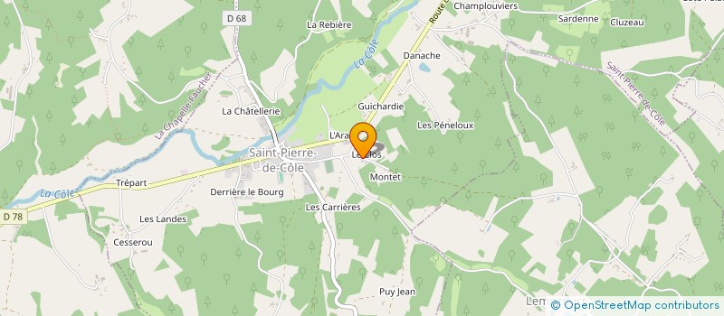 localisation de l'entreprise MONSIEUR JAMES HICKS  SAINT SULPICE D EXCIDEUIL