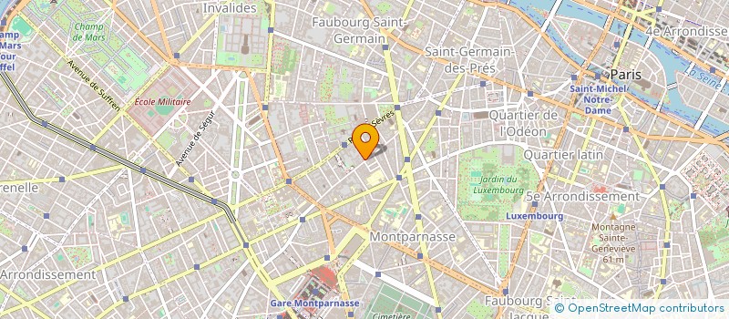 localisation de l'entreprise MONSIEUR JAMES HOLDSWORTH  PARIS