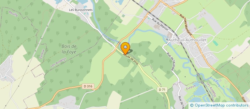 localisation de l'entreprise MONSIEUR JAMES HOUILLION  SAINT-VIGOR