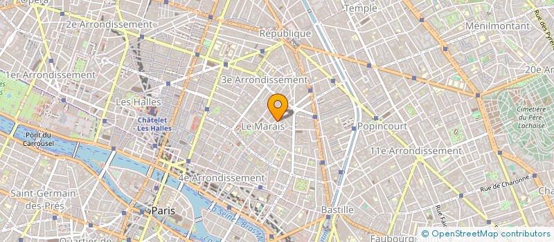 localisation de l'entreprise MONSIEUR JAMES IVAN CORDOBA GALLEGO  PARIS