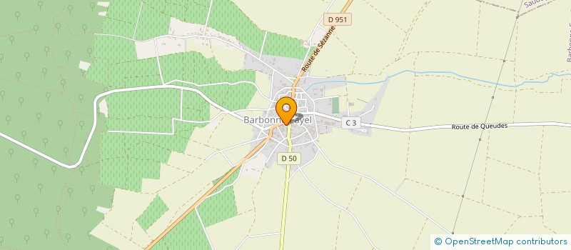 localisation de l'entreprise MONSIEUR JAMES JAMAIN  SAUDOY