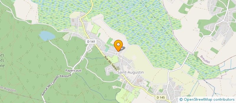 localisation de l'entreprise MONSIEUR JAMES JAMES SERVICES  SAINT-AUGUSTIN