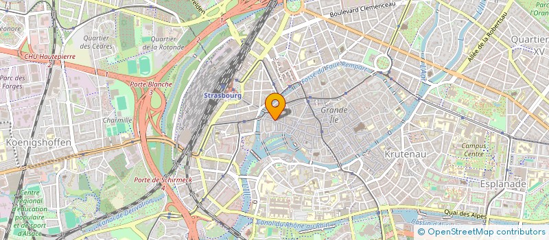 localisation de l'entreprise MONSIEUR JAMES JAMET  STRASBOURG