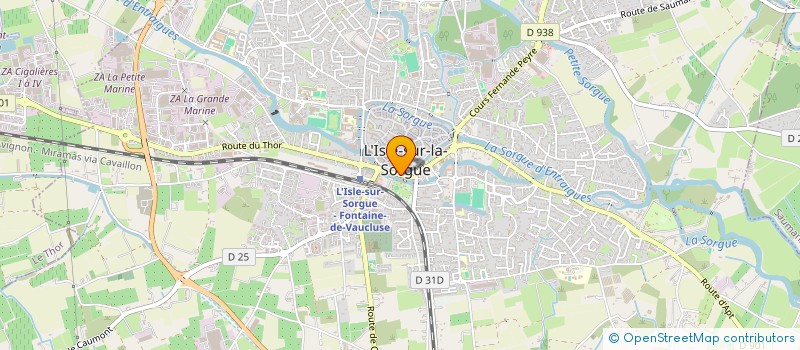 localisation de l'entreprise MONSIEUR JAMES JAULIN à L'ISLE-SUR-LA-SORGUE
