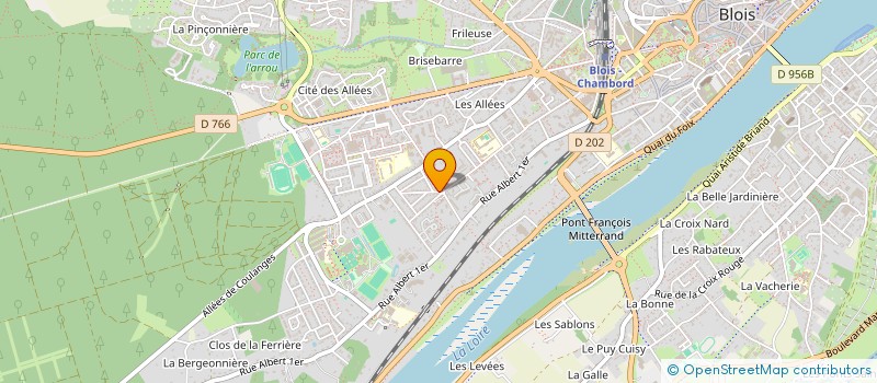 localisation de l'entreprise MONSIEUR JAMES JIMENEZ à BLOIS