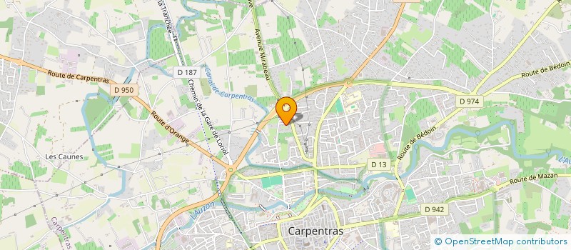 localisation de l'entreprise MONSIEUR JAMES KONIG  CARPENTRAS