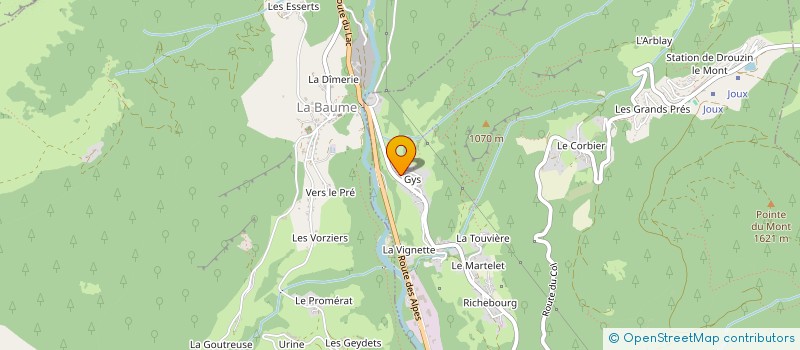 localisation de l'entreprise MONSIEUR JAMES LAMB  LE BIOT