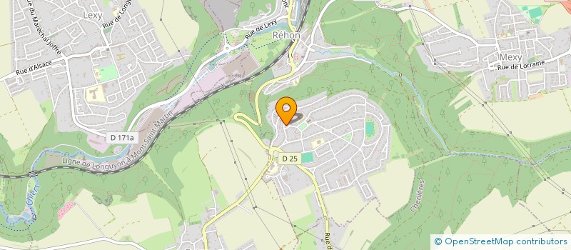 localisation de l'entreprise MONSIEUR JAMES LAMBERT  REHON