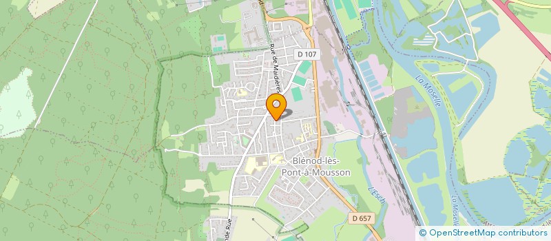 localisation de l'entreprise MONSIEUR JAMES LAURENTJOIE  BLENOD-LES-PONT-A-MOUSSON