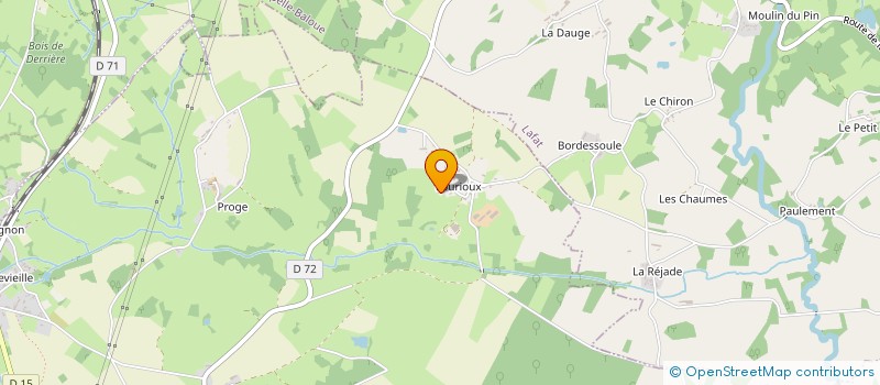 localisation de l'entreprise MONSIEUR JAMES LEBALLEUR  SAINT-GERMAIN-BEAUPRE