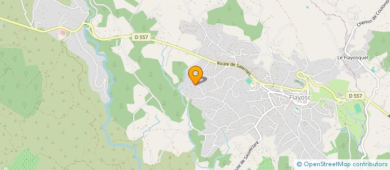 localisation de l'entreprise MONSIEUR JAMES LENOIRE  FLAYOSC