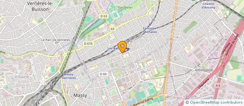 localisation de l'entreprise MONSIEUR JAMES LOUIS à ANTONY