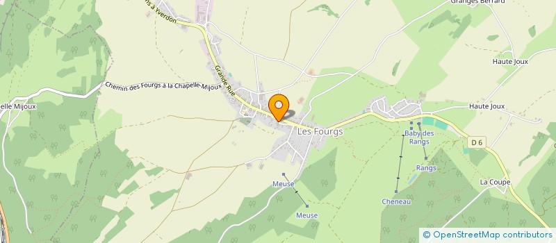 localisation de l'entreprise MONSIEUR JAMES MACKAY  CHAFFOIS