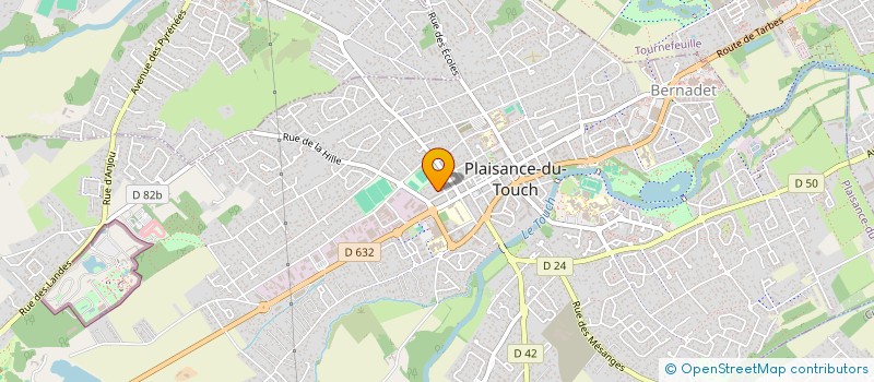 localisation de l'entreprise MONSIEUR JAMES MACKINTOSH  PLAISANCE-DU-TOUCH