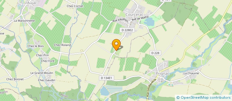 localisation de l'entreprise MONSIEUR JAMES MADEN  COURCERAC