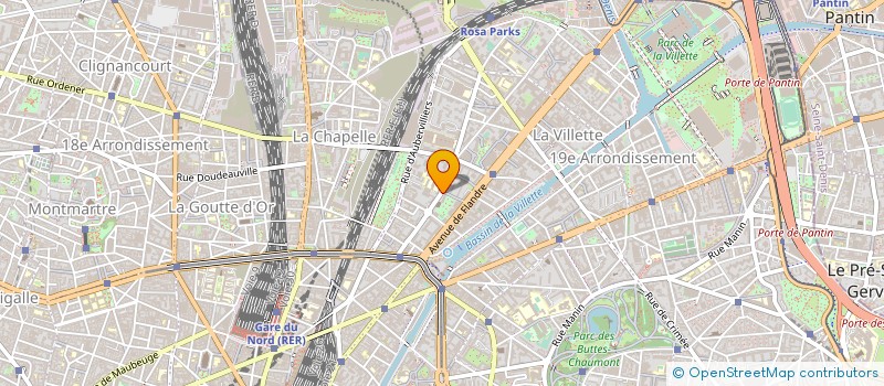 localisation de l'entreprise MONSIEUR JAMES MAHI  PARIS