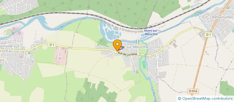 localisation de l'entreprise MONSIEUR JAMES MARTIN  CHARMOIS