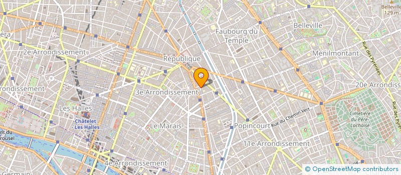 localisation de l'entreprise MONSIEUR JAMES MC CRACKEN  PARIS