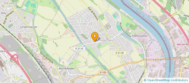 localisation de l'entreprise MONSIEUR JAMES MCCLELLAND  VILLAGE-NEUF