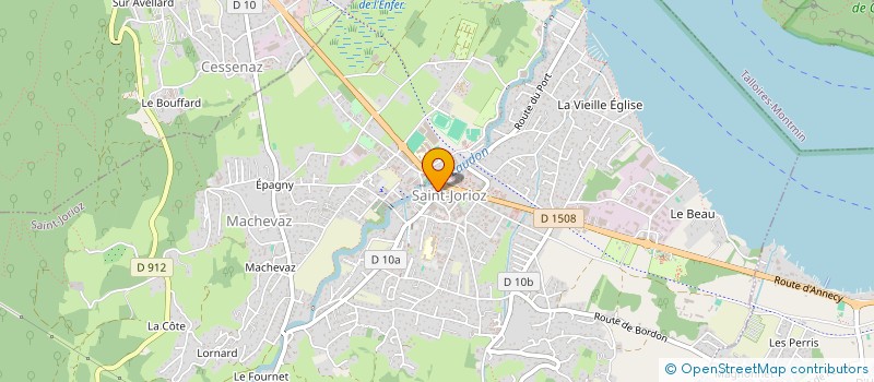 localisation de l'entreprise MONSIEUR JAMES MCCORMACK  SAINT-JORIOZ