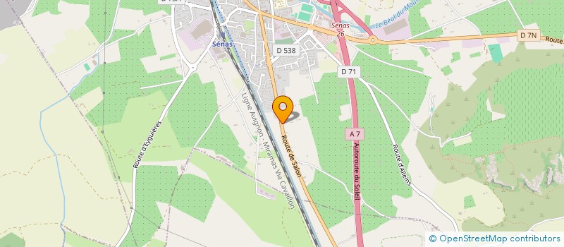 localisation de l'entreprise MONSIEUR JAMES MCLEISH  SENAS