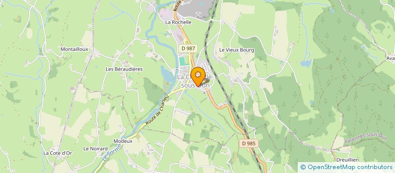 localisation de l'entreprise MONSIEUR JAMES MESSERER  BOIS-SAINTE-MARIE