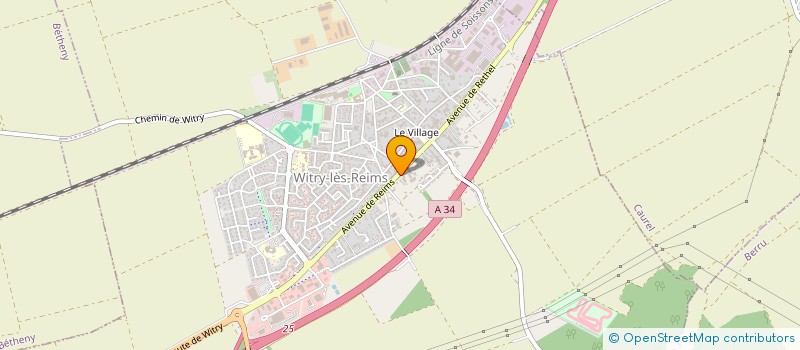 localisation de l'entreprise MONSIEUR JAMES MILLET à WITRY-LES-REIMS