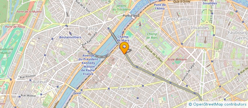 localisation de l'entreprise MONSIEUR JAMES MILLOT  PARIS